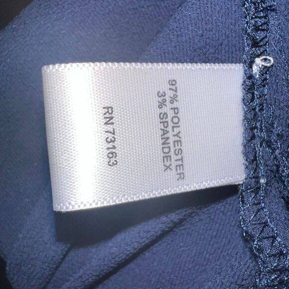 Spense Asymmetrical Navy Blue Sleeveless Tunic Tank Top Blouse, Women’s Medium - Picture 9 of 11